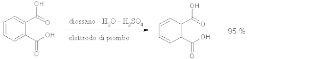 Riduzione dell'acido orto-ftalico