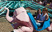 The ride's pink theming in 2011