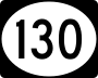 Highway 130 marker