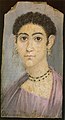 بورتريه لامرأة شابة معروضة في المتحف البريطاني
