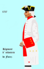 régiment de Forez de 1757 à 1762
