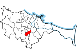 Location of Chełm within Gdańsk