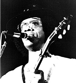 Johnny "Guitar" Watson in 1976