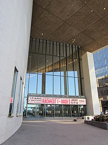 The Main Entrance to Jones Hall