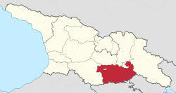 Location of Lower Kartli
