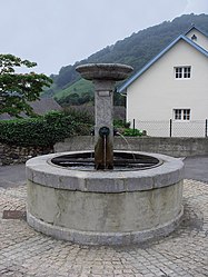 The village fountain of Larrau