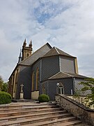 L'église vue du sud-ouest