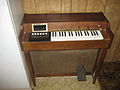 Electric-blower driven reed chord organ (1960s)