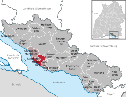 Meersburg – Mappa