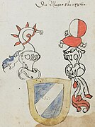 Wappen der Meyer von Wyler, Mitte 16. Jh.[18]