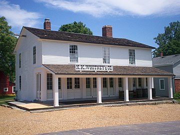 Historic Newel K. Whitney Store in Kirtland, 2009