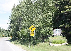 Welcome sign