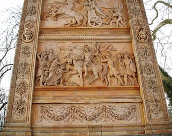 Reliefs on the Triumphal Arch