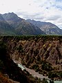 River and gorge running through the center of the reserve.