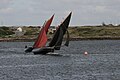 Two hookers at the Roundstone Regatta 2008