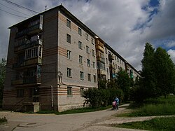 view of houses in the town