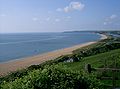 Plage de Slapton Sands.