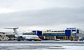 Le terminal principal de l'aéroport.