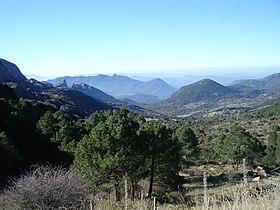 Vista del Salto del Cabrero desde el puerto del Boyar.