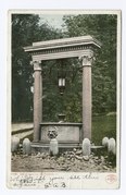Wells Fountain, Brattleboro, Vermont, 1890.
