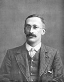 Photograph of William Sealy Gossett with round spectacles and moustache