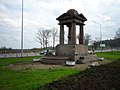 Brunnen mit Sphinxen, Pulkowskoje Schosse, St. Petersburg