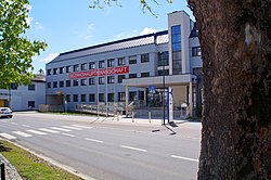 Adminstrative building of the district, the Bezirkshauptmannschaft