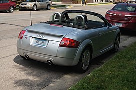 Traseira Audi TT Roadster