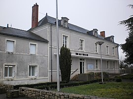 The town hall in Belligné