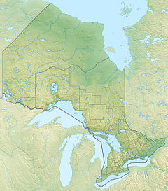 Fire River (Ontario) is located in Ontario