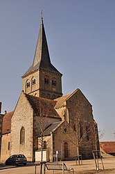 The Church of Saint-Étienne, in Chassignolles