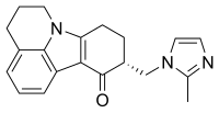 Estrutura química de Cilansetrona