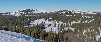 Blick nach Norden zum Feldberg