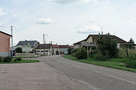 The road into Haillainville