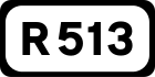 R513 road shield}}