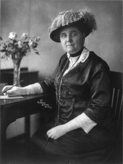 Jane Addams oletettavasti vuonna 1914.