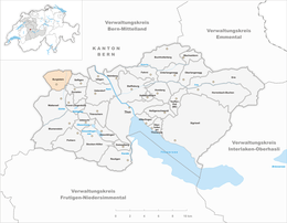 Burgistein – Mappa