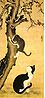 Myojakdo-Painting of Cats and Sparrows