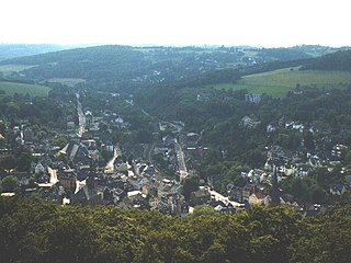 Blick vom Hordtberg auf Velbert-Langenberg