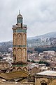 Close-up of the minaret