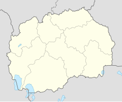 Kumanovo is located in North Macedonia