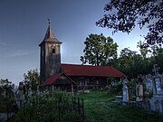 Wooden church in Petelea