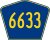 Highway 6633 marker