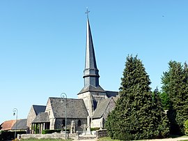 The church in Pommeréval