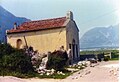 La chiesa dopo il terremoto del 1976