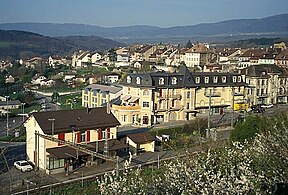 Vue de la gare.