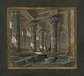 Image 80Set design for Act 4 of Aida, by Philippe Chaperon (restored by Adam Cuerden) (from Wikipedia:Featured pictures/Culture, entertainment, and lifestyle/Theatre)