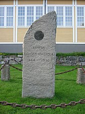 Minnessten över arméns rid- och körskola 1868-1970