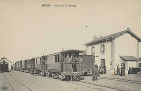 La gare de Brou.