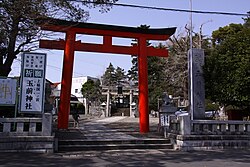 Tamasaki Jinja torii gate